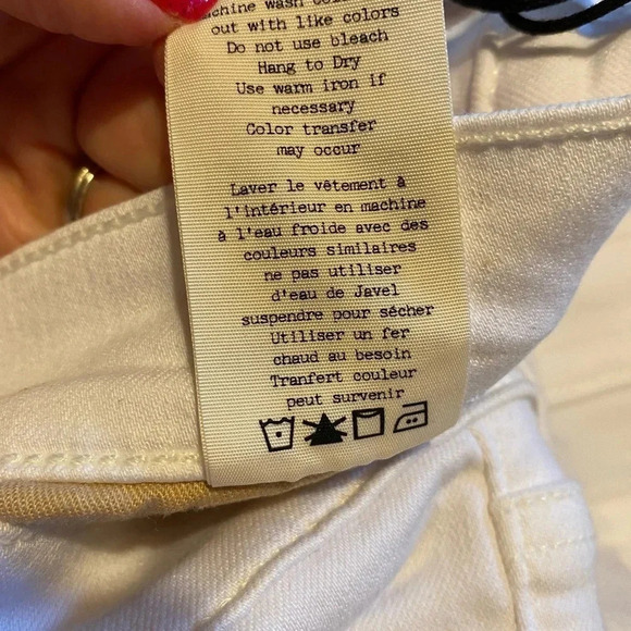 rag & bone classic destroyed capri jeans - Picture 11 of 12